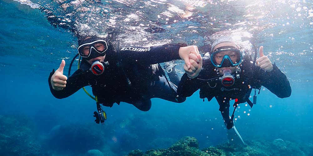 體驗水肺潛水過程（Discover Scuba Diving）1000x500